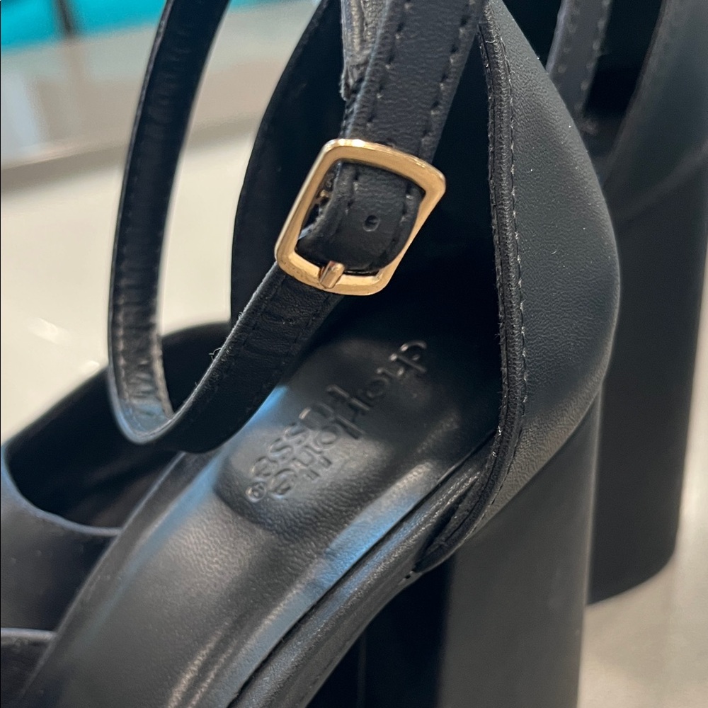 Black Platform Women's Shoes - Picture 4 of 16